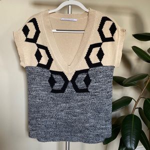 DVF sweater vest